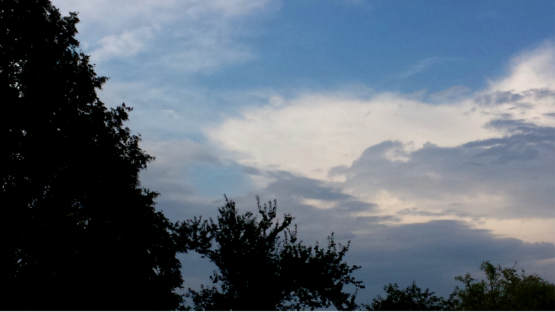 Sommerpause statt Hundstage - Viel Wolken und wenig Sonne bei max. 25 Grad ©MeiDresden.de
