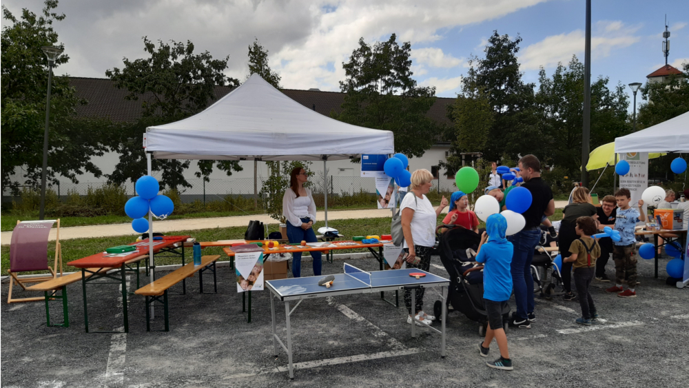Informationsstand des Pflegekinderdienstes des Landkreises Meißen ©Landratsamt Meißen