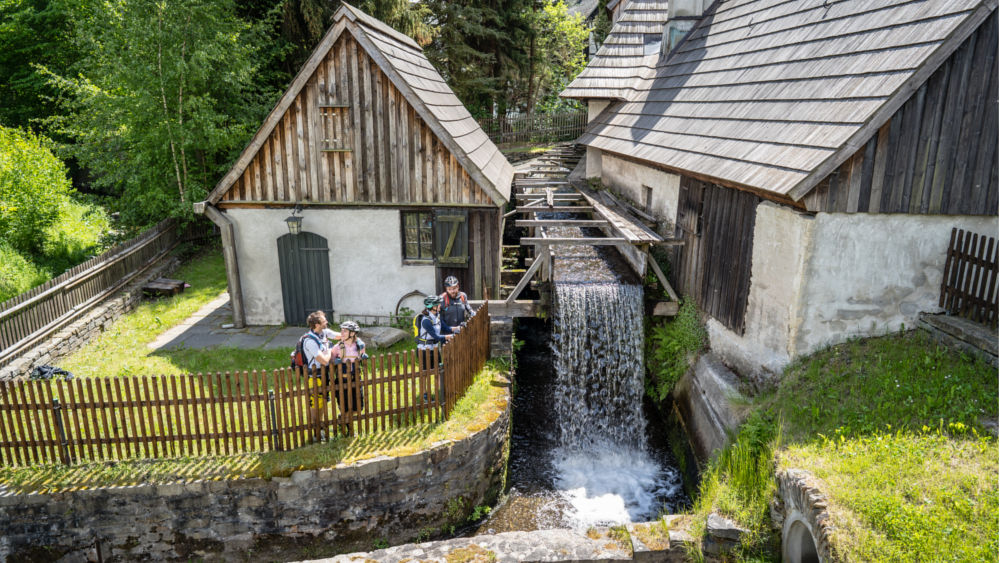Welterbe entdecken hier am Frohnauer Hammer in Annaberg Buchholz © TVE Dennis Stratmann