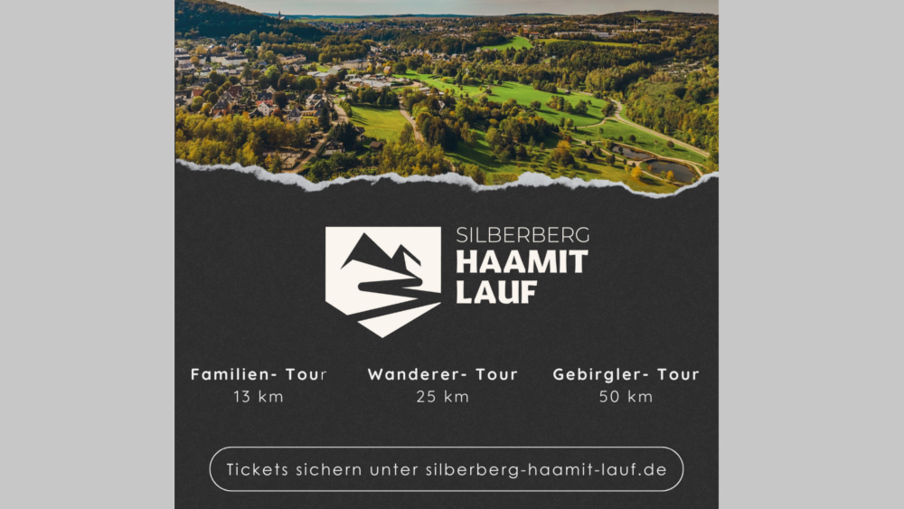 Überblick 1. Silberberg Haamit Lauf - Laufstrecken ©Silberberg Haamit Lauf