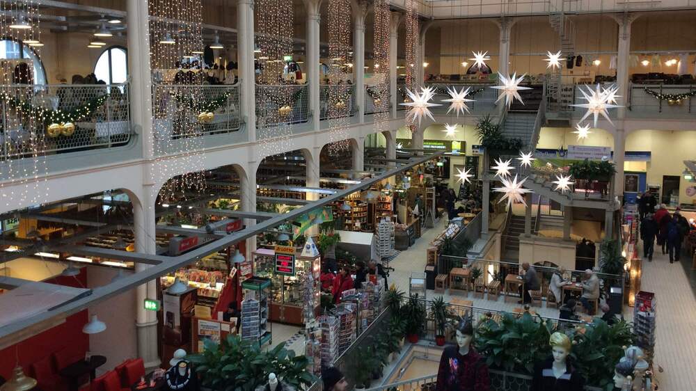 Nachweihnachtlicher Flohmarktzauber in der Neustädter Markthalle Dresden . Foto: PR Korczynsky