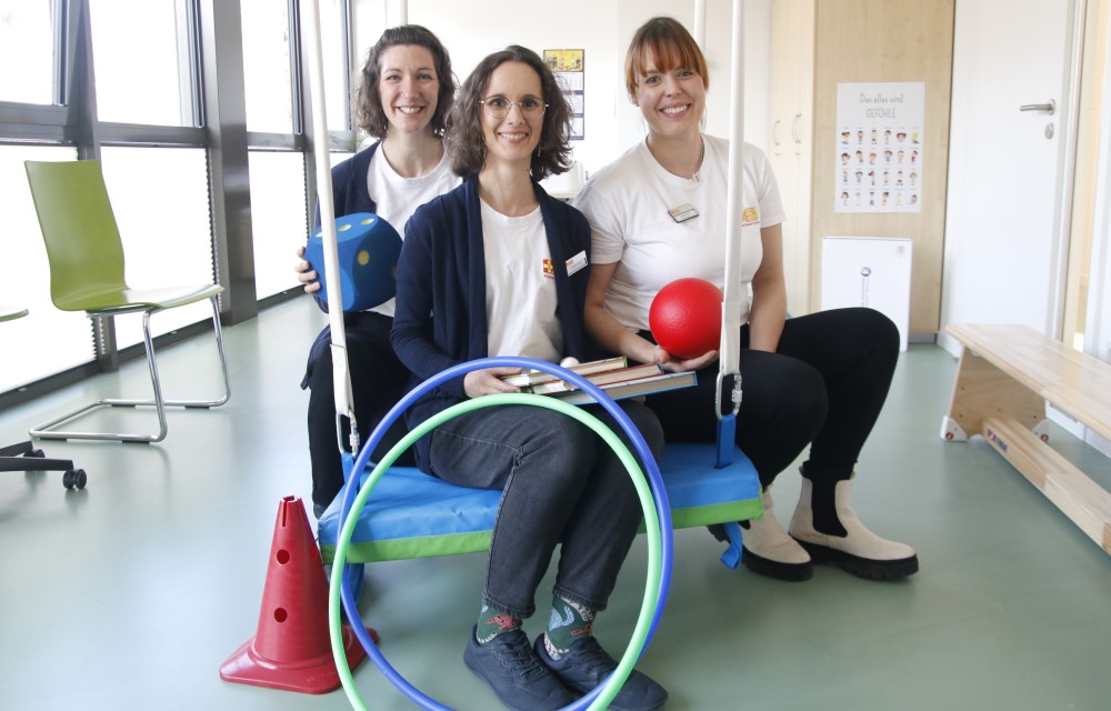 Sarah Hauswald Josephine Junker Carolin Alter.    Foto Sabine Mutschke