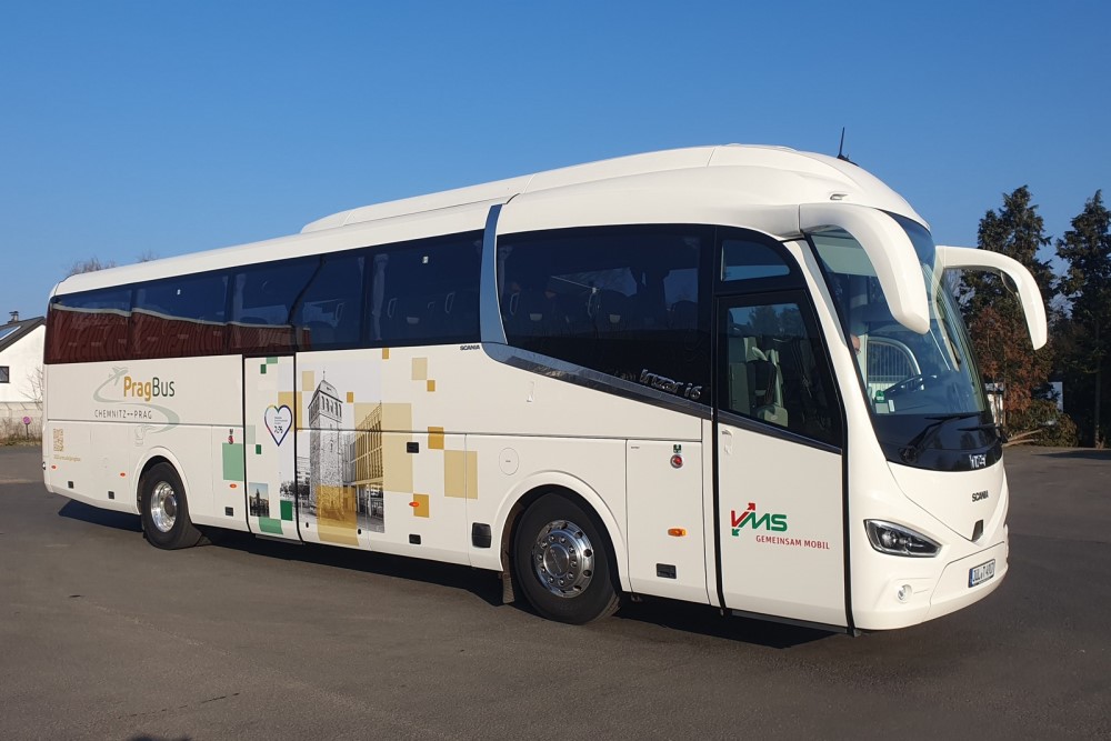 Der „PragBus“. Foto: Tirtey