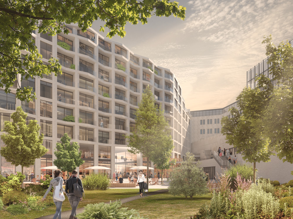 Ferdinandplatz Dresden -  Visualisierung  ©  TCHOBAN VOSS Architekten