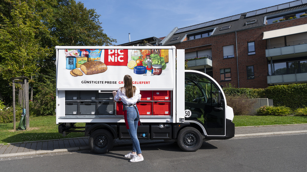 Picnic Warenauslieferung. Foto: Chantal Geist