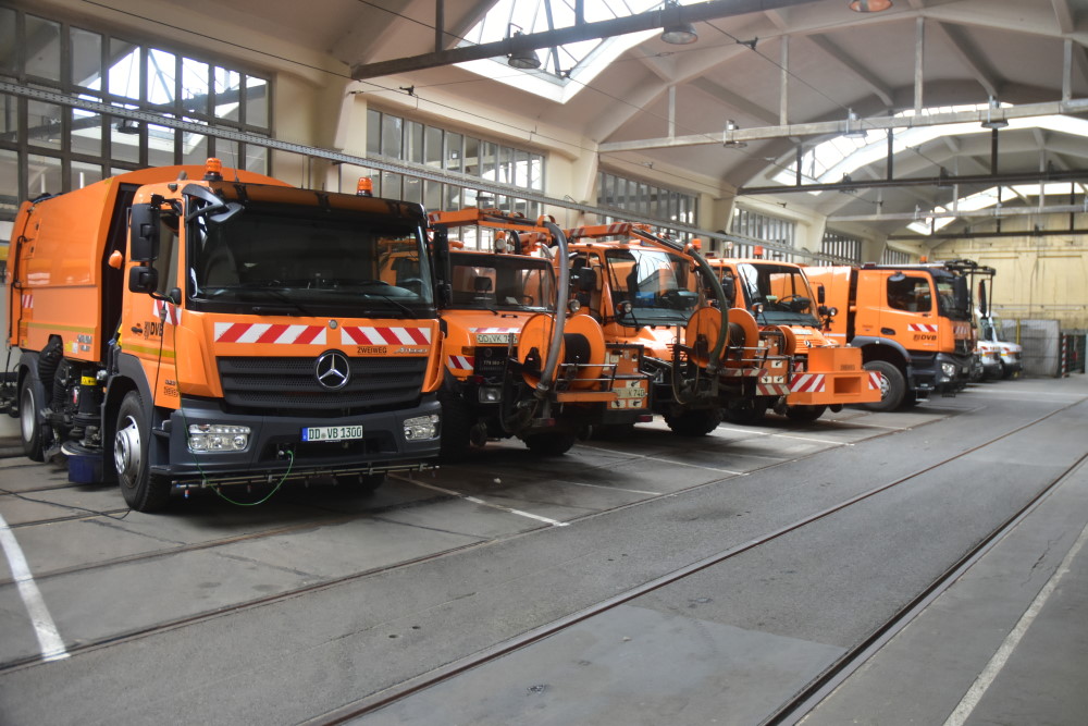 Foto: Archiv 2019 © MeiDresden.de/Mike Schiller   Servicefahrzeuge