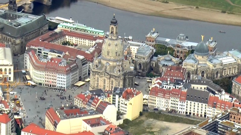Entdecke Dresden -  Das Wahrzeichen Dresdens, die Frauenkirche   Foto: Gunter Gall