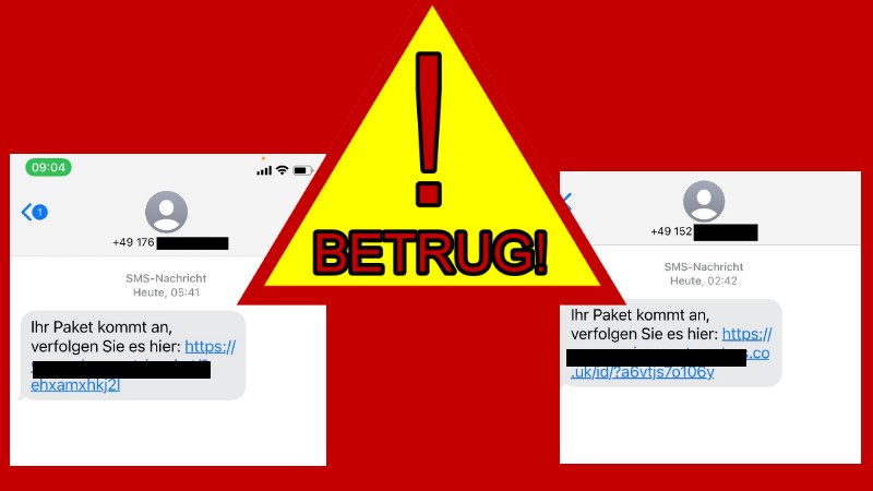 Ihr Paket wurde verschickt… Warnung vor Cybercrime per SMS     Foto: MeiDresden.de 
