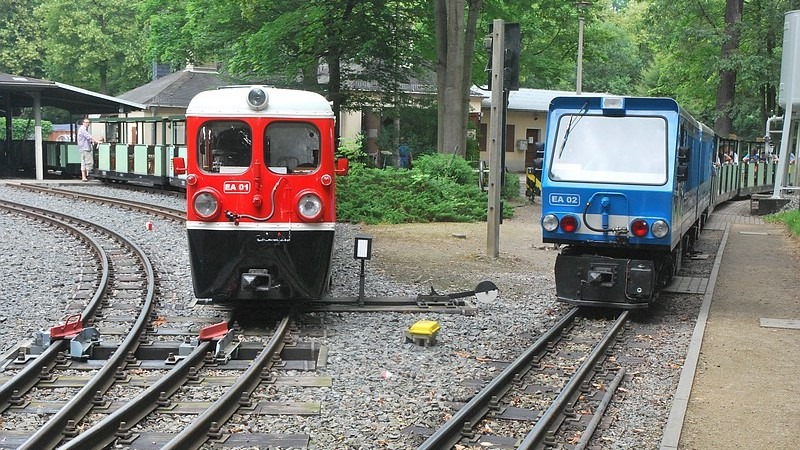 Dresdner Parkeisenbahn startet Fahrsaison zum 9. April Foto: MeiDresden.de