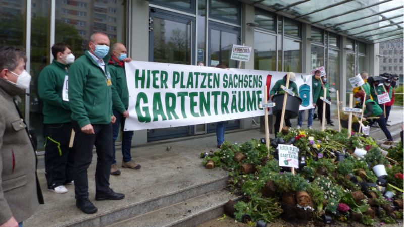 Ministerin Köpping lässt Sachsens Gartenträume platzen  Foto: meeco Communication Services