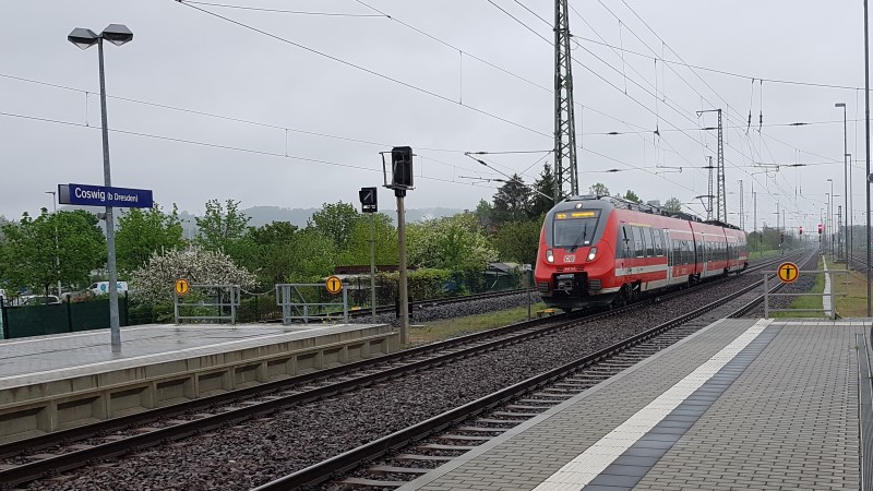 DB, MRB und VVO: Zusätzliche Züge mit mehr Platz zu Pfingsten im Einsatz  Foto: © MeiDresden.de