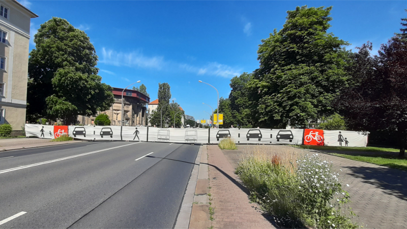 ADFC-Petition gegen Monster-Ausbau der Nürnberger Straße mobilisiert insgesamt 3.059 Unterstützer! © ADFC Dresden