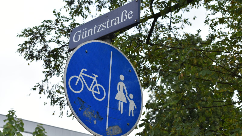 Altstadt: Mehr Sicherheit für Radfahrende und Fußgänger Straßburger Platz/Ecke Güntzstraße  Foto: MeiDresdende Mike Schiller