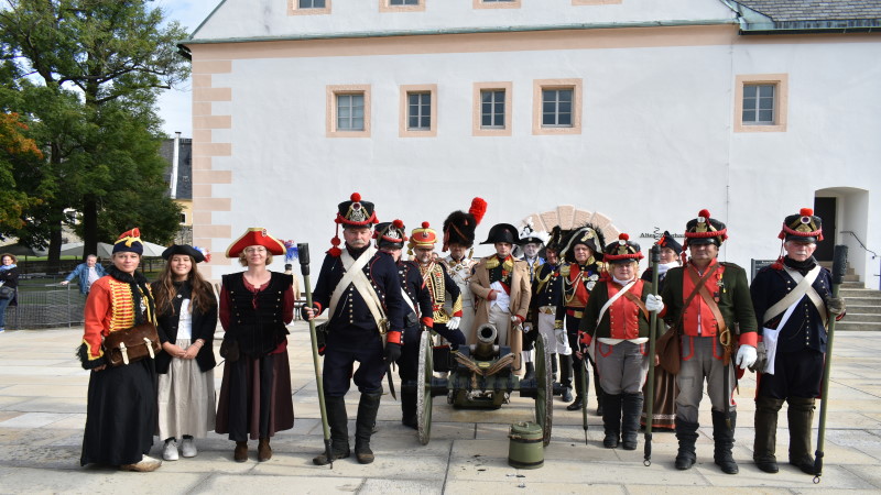 Festung Königstein: Kanonendonner über dem Elbtal  Foto: © MeiDresden.de/Mike Schiller