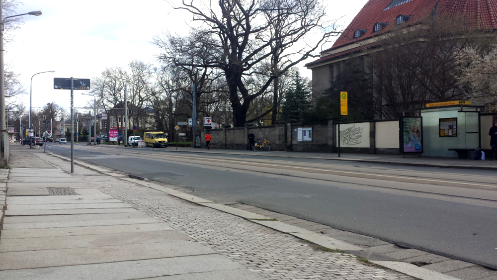 Das wird Auto- und Straßenbahnfahrer nicht freuen! Die Bautzner Straße ist für 25 Monate dicht. ©MeiDresden.de/ Frank Loose