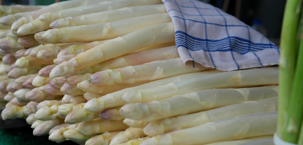 Weißer Spargel  Symbolfoto Pixabay