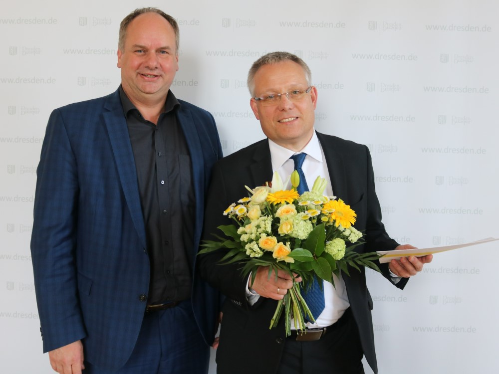 Ob Hilbert und Jan Pratzka  Foto: © Landeshauptstadt Dresden 