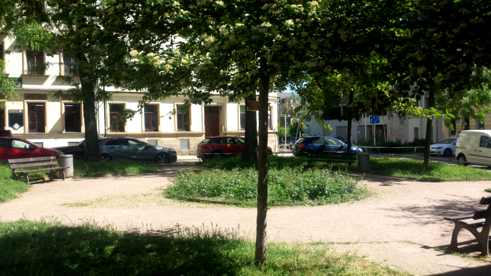 Auf dem Konkordienplatz wird es am Wochenende bunt und unterhaltsam ©MeiDresden.de