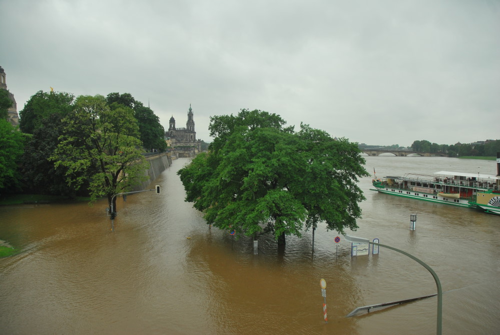 Hochwasser 2013  Foto: © MeiDresden.de/Mike Schiller