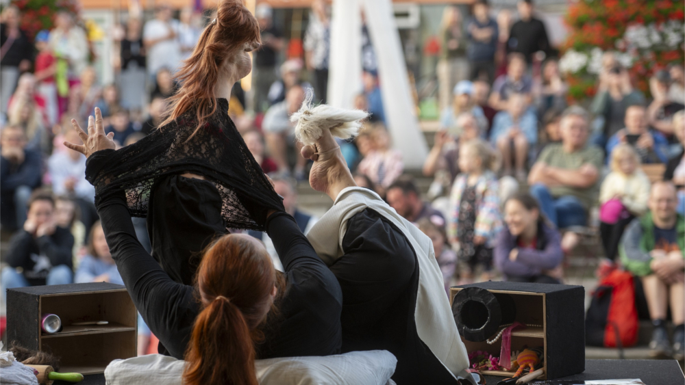  Radebeuler Kasperiade  - Das Fußtheater begeisterte jung und alt ©Norbert Millauer 