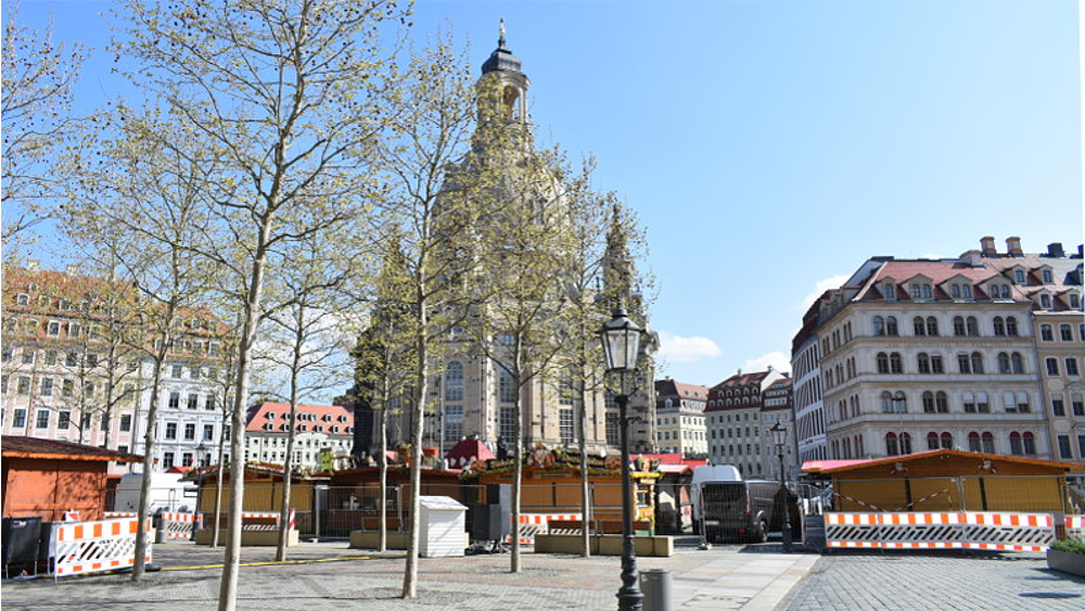 Dresdner Herbstmarkt 2023 startet am Freitag auf dem Neumarkt ©MeiDresden.de(Archiv)