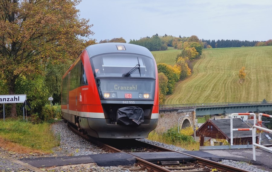 Desiro VT 642 in Cranzahl   Foto: Martin Bruch