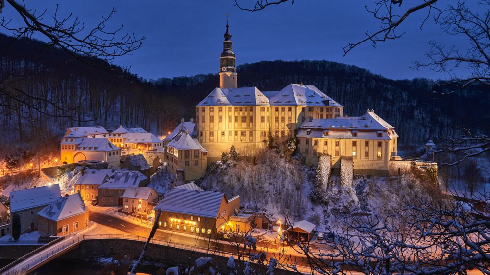  Schloss Weesenstein  Märchenhaftes Schloss im Müglitztal ©Carlo Böttger