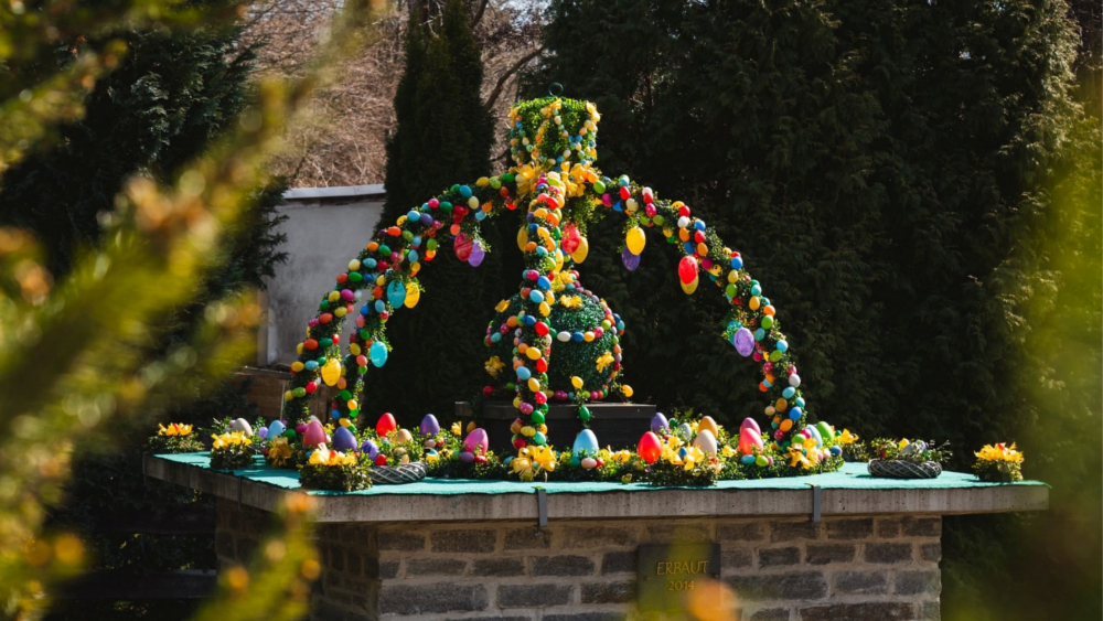 Osterbrunnen Dittersdorf ©Patrick Eichler/ Greifensteinregion