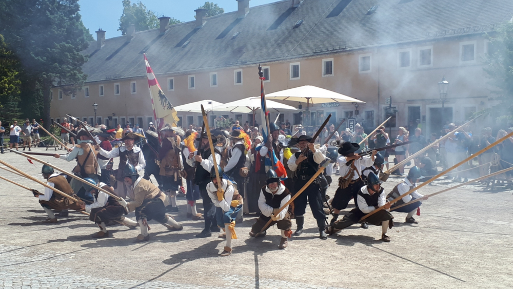 Historienspektakel ©Festung Königstein gGmbH