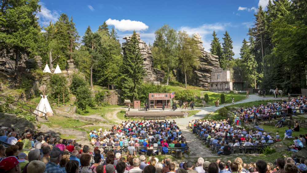 Naturbühne Greifensteine ©Dirk Rückschloss/ Erzgebirgische Theater und Orchester GmbH