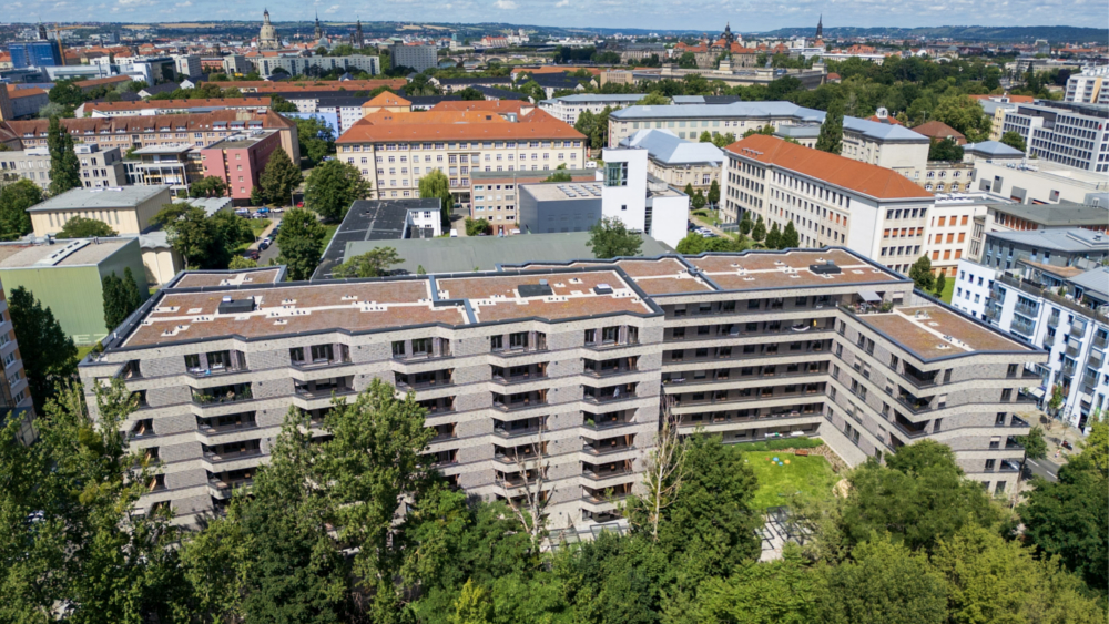 Neues Wohnquartier in der Johannstadt fertiggestellt ©Vonovia SE /Andre Wirsig