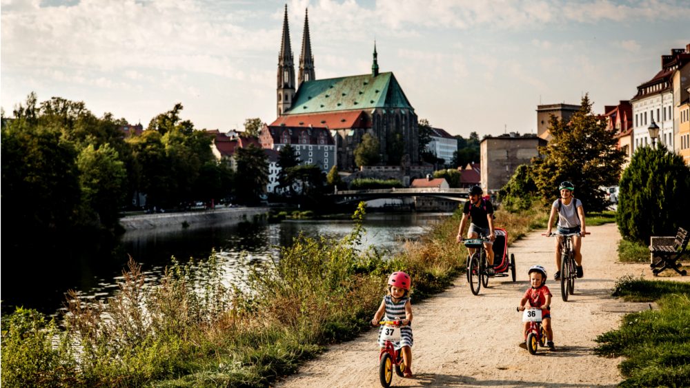 Görlitz ist eine familienfreundliche Stadt. Foto: DJD/Oberlausitz-Niederschlesien/Philipp Herfort