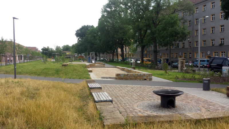 Öffentlicher Grillplatz an der Gehestraße ©MeiDresden.de