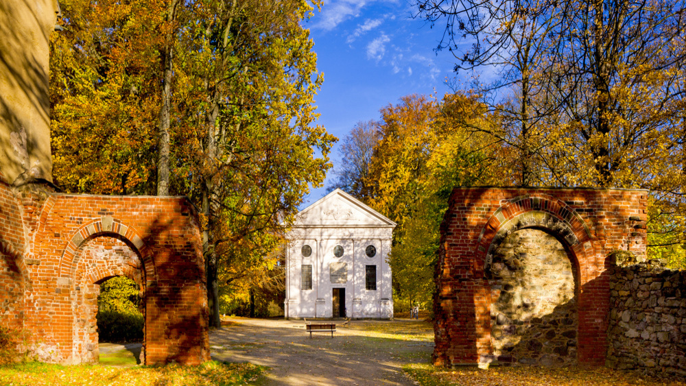 Altzella Herbst Mausoleum Foto: Sylvio Dittrich