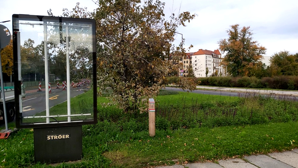 Leerstehende Werbeträger: Rückbau in Planung  © MeiDresden.de