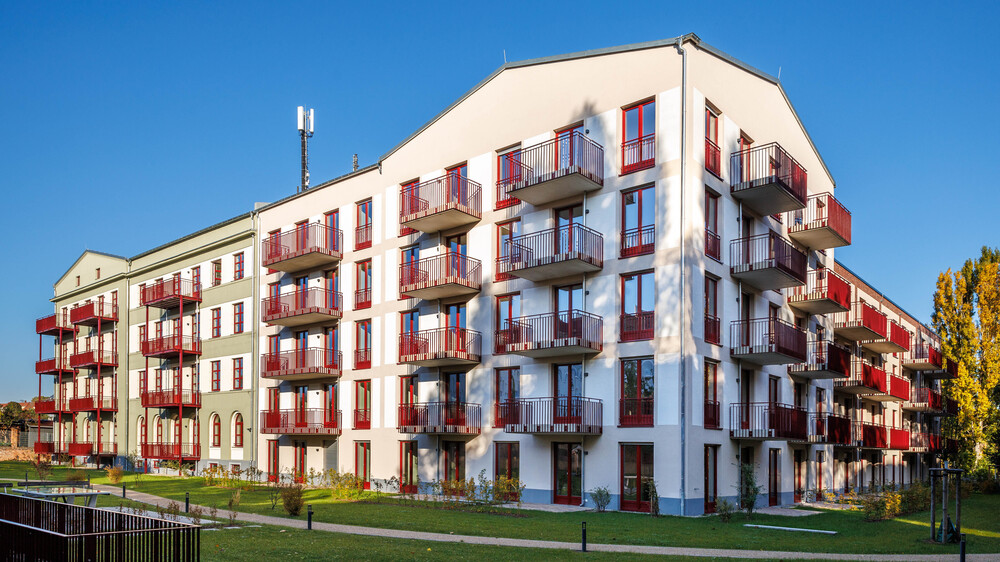 Annenquartier in Dresden Löbtau . Foto: Vonovia SE