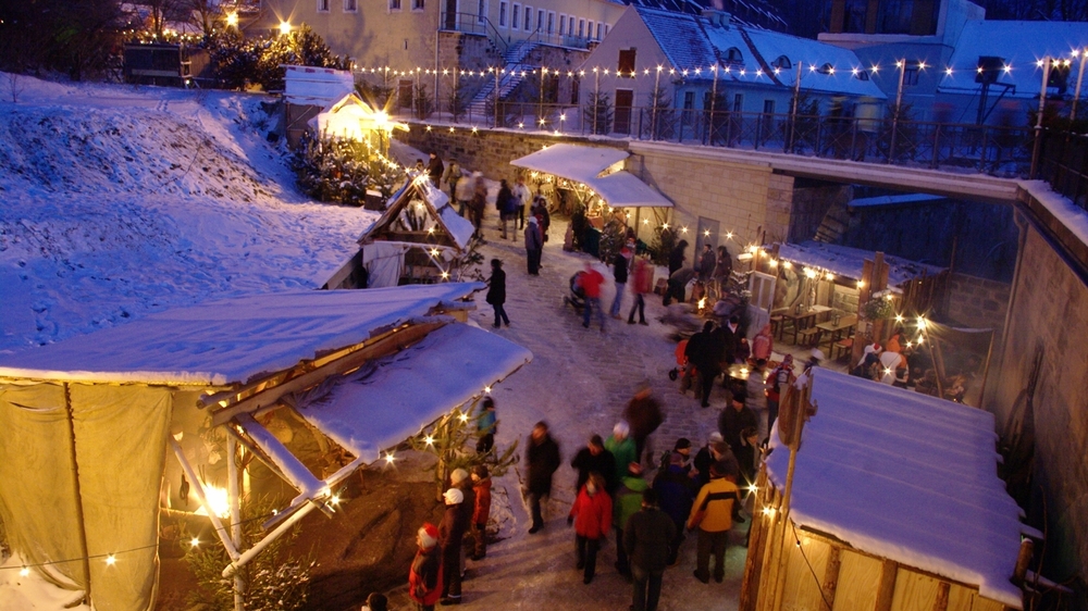 Weihnachtsmarkt Festung Königstein. Foto:Festung Königstein gGmbH