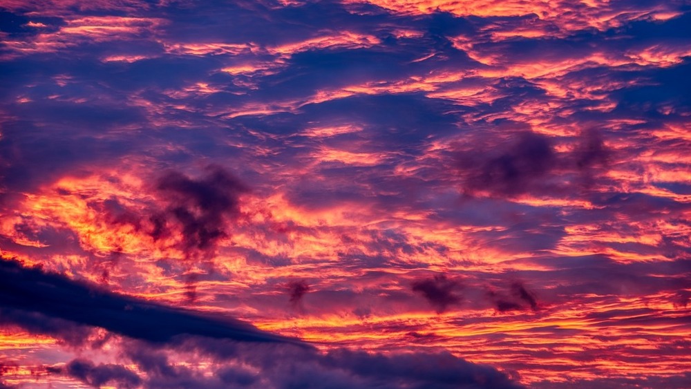 Abendrot - Gutwetterbot, Morgenrot mit Regen droht. Foto:  Gabriele Lasser ( Pixabay)