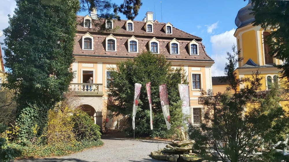 Ds Landschloß Zuschendorf bei Pirna. Foto: MeiDresden.de