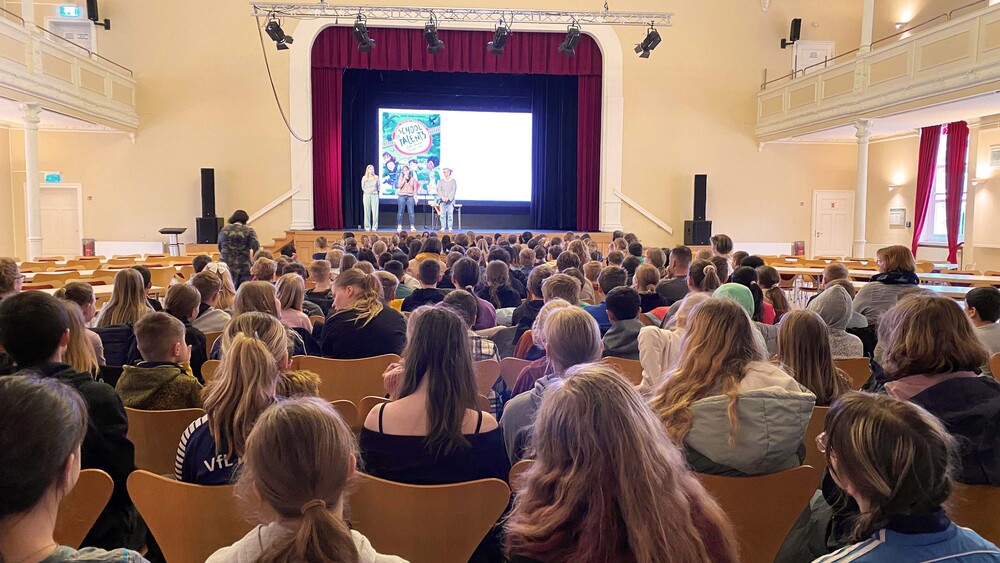 Lesung anlässlich des Welttag des Buches in der Börse Coswig. Foto: Stadtverwaltung Coswig