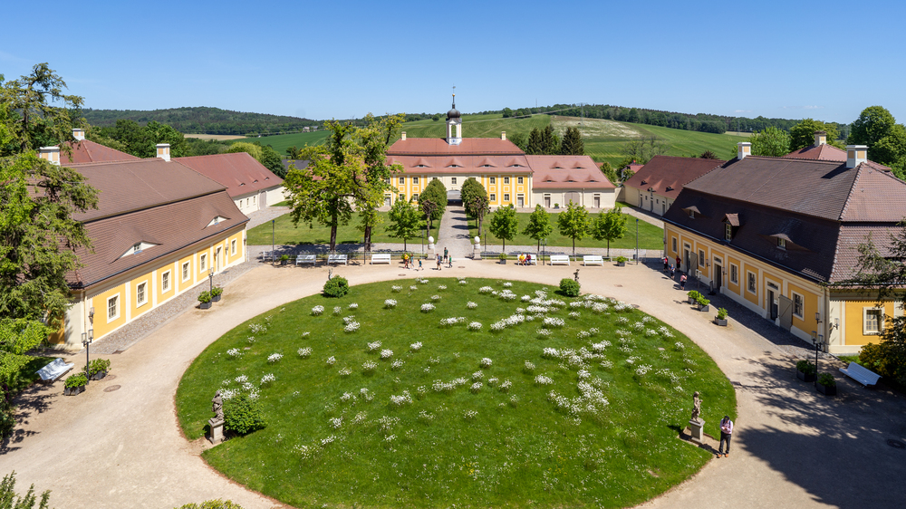 Barockschloss Rammenau - Meierhof Foto: Ben Walther 