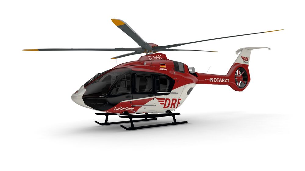 Mit der Unterzeichnung des Kaufvertrags uber zehn neue H140 von Airbus Helicopters stellt die DRF Luftrettung wichtige Weichen fur die Zukunft. Foto: DRF Luftrettung