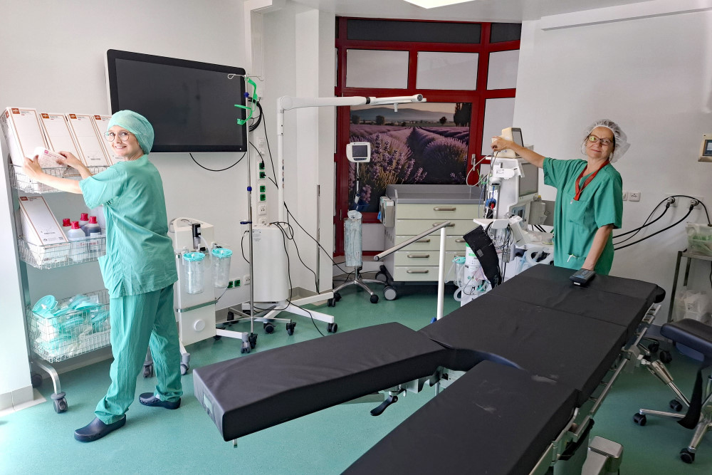 Neuer orthopädischer OP Schlehenstraße  Foto:  Krankenhaus St. Joseph-Stift Dresden