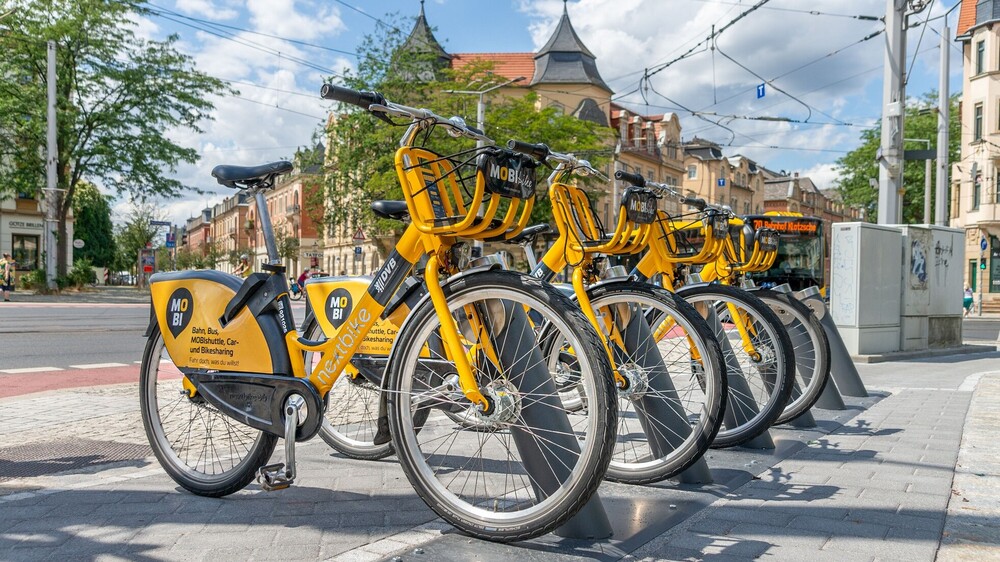 MOBI Bikes erfreuen sich immer größerer Beliebtheit. Foto: DVB AG