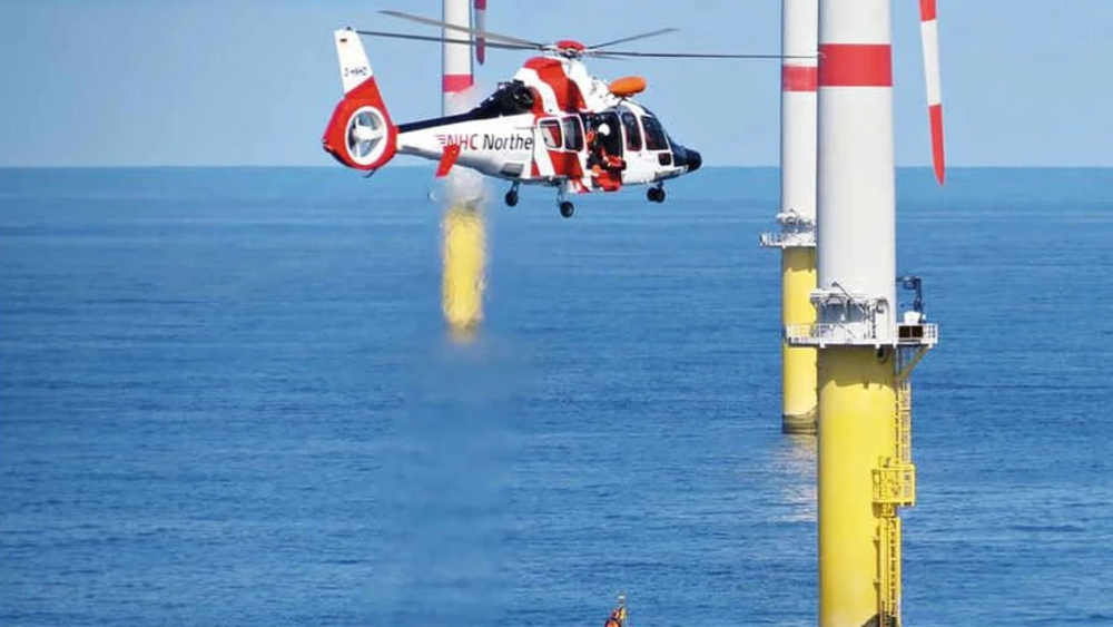 Offshore-Rettung der Johanniter Foto:Johanniter