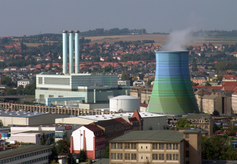 SachsenEnergie Gasturbinen Heizkraftwerk Nossener Bruecke Dresden © SachsenEnergie