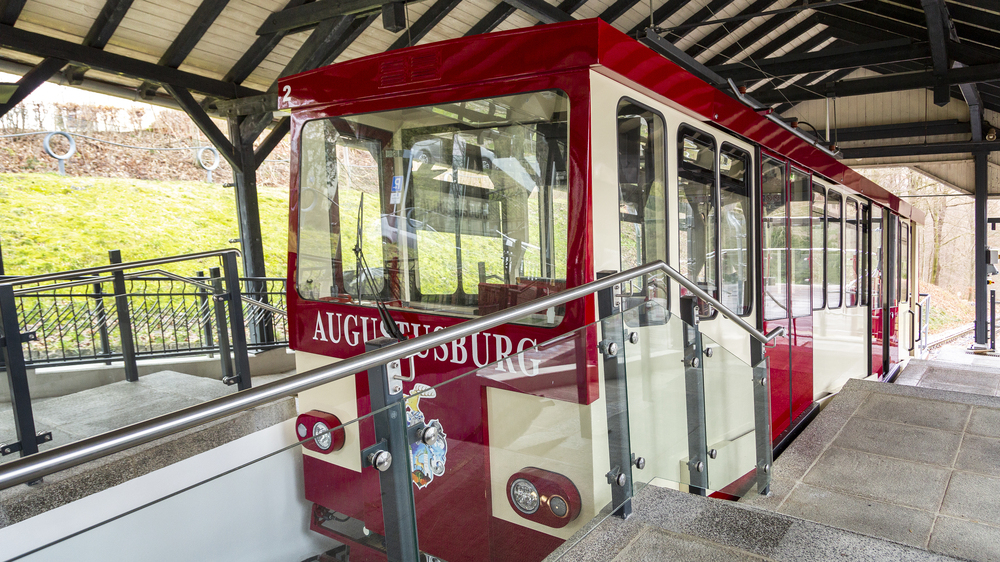 Drahtseilbahn Augustusburg, Bergstation. Foto: Susann Brumm/VMS