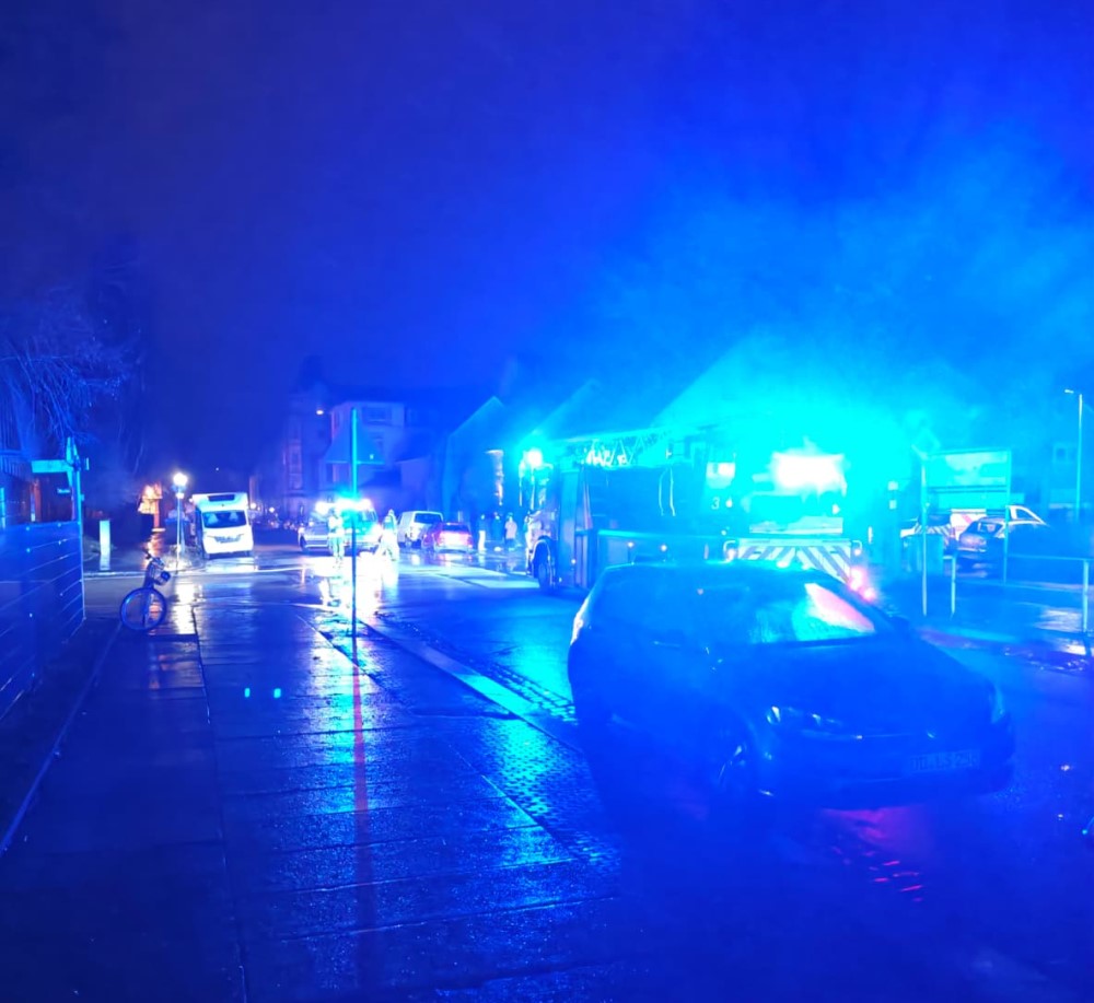 Brand eines Balkon   © privat