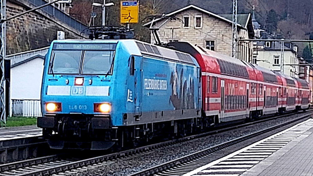 Die Deutsche Bahn modernisiert 2026 weiter die Infrastruktur im Elbtal zwischen Bad Schandau und Schöna. Foto: MeiDresden.de