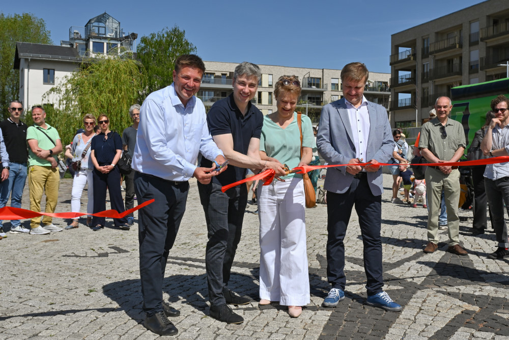 Offizielle Einweihung Promenade Hafen City Dresden   Foto: © Anja Schneider / USD Immobilien GmbH